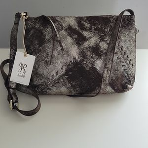 NWT Hobo Prairie Crossbody, Heavy Metal